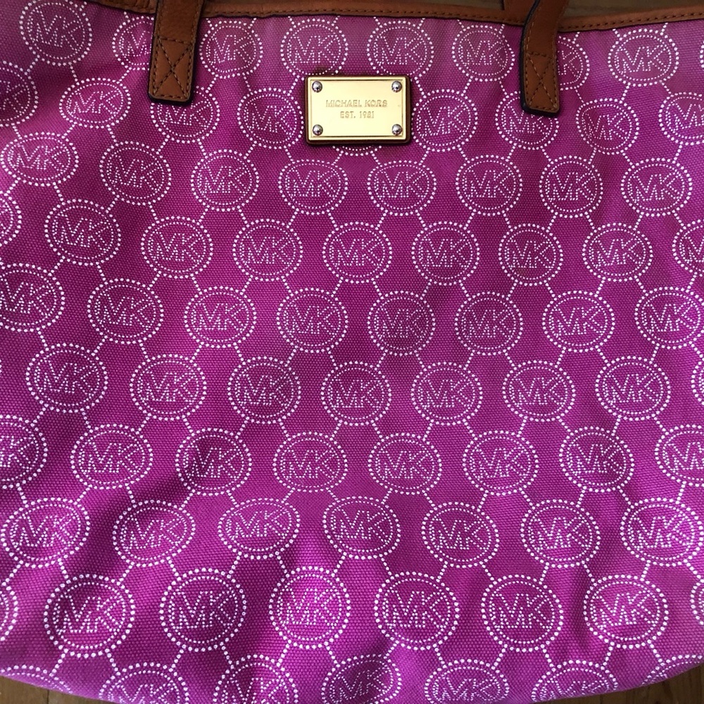 Michael Kors Pink Tote Bag